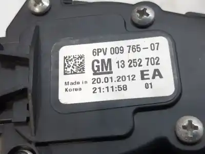 Автозапчастина б/у педальний потенціометр для chevrolet cruze hatchback lt посилання на oem iam 13252702  