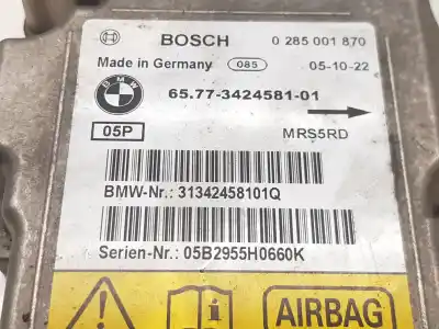 Second-hand car spare part airbag control unit for bmw x3 (e83) 2.0d oem iam references 65773424581  
