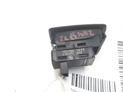 Peça sobressalente para automóvel em segunda mão BOTÃO / INTERRUPTOR ELEVADOR VIDRO TRASEIRO ESQUERDO por BMW SERIE 3 BERLINA (E90)  Referências OEM IAM 15939900  