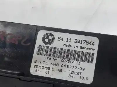 Peça sobressalente para automóvel em segunda mão comando de sofagem (chauffage / ar condicionado) por bmw x3 (e83) 2.0d referências oem iam 64113417544  
