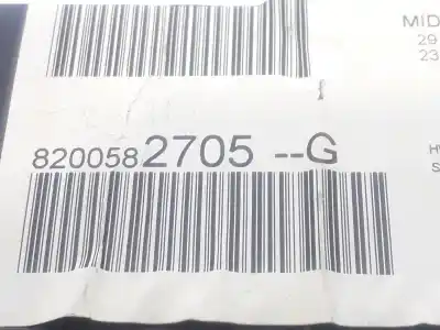 Peça sobressalente para automóvel em segunda mão quadrante por renault clio iii emotion referências oem iam 8200582705g