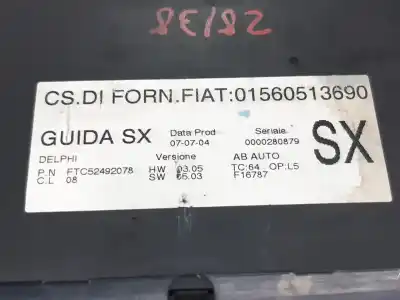 Автозапчастина б/у клімат-контроль для alfa romeo gt (125) 1.9 jtd 16v 150/ distinctive посилання на oem iam 01560513690