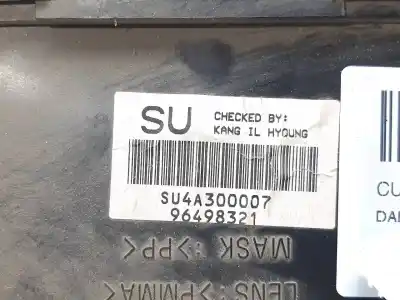 Peça sobressalente para automóvel em segunda mão quadrante por daewoo tacuma sx referências oem iam 96498321  