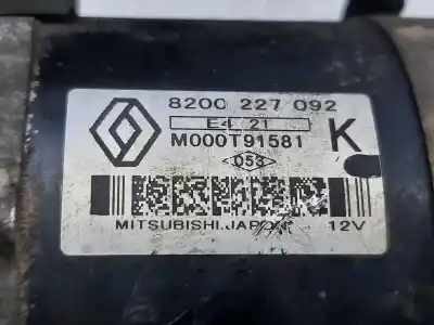 Pezzo di ricambio per auto di seconda mano motorino di avviamento per renault megane ii sedán (lm0/1_) 1.5 dci (lm0f, lm0t, lm2b) riferimenti oem iam 8200227092  