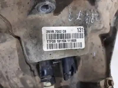 Second-hand car spare part GEARBOX for FORD FIESTA (CBK)  OEM IAM references 2N1R7002CB  5 VELOCIDADES
