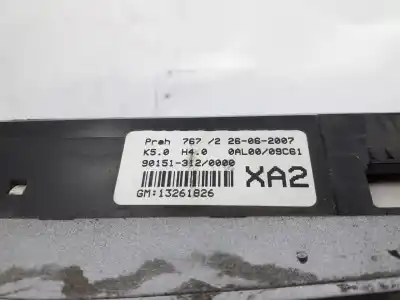 Автозапчасти б/у ОТОПЛЕНИЕ / КОНДИЦИОНИРОВАНИЕ ВОЗДУХА за OPEL ASTRA H BERLINA  ссылки OEM IAM 13261826  