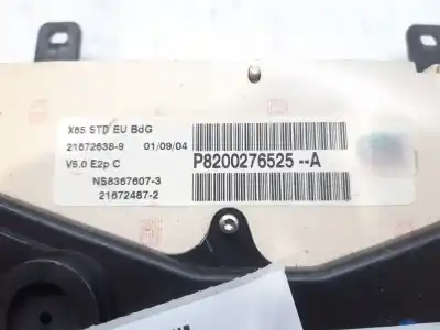 Автозапчасти б/у приборная доска за renault clio ii fase ii (b/cb0) authentique ссылки oem iam 8200276525a  