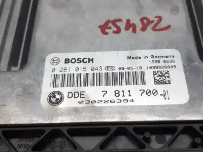 Peça sobressalente para automóvel em segunda mão centralina de motor uce por bmw serie 3 berlina (e90) 320d referências oem iam 7811700