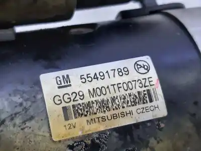 Peça sobressalente para automóvel em segunda mão motor de arranque por opel insignia sports tourer selective referências oem iam 55491789