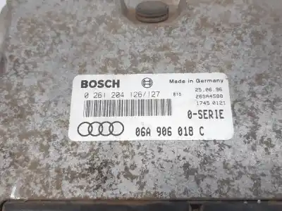 Автозапчасти б/у блок управления двигателем за audi a3 (8l1) 1.8 ссылки oem iam 06a906018c  