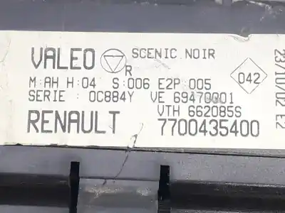 Автозапчасти б/у климат-контроль за renault scenic rx4 (ja0) 1.9 dci salomon ссылки oem iam 7700435400  