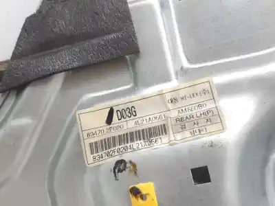 Piesă de schimb auto la mâna a doua mecanism actionare geam spate stânga pentru kia cerato i fastback (ld) 1.6 referințe oem iam 834702f020