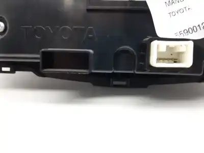 Peça sobressalente para automóvel em segunda mão comando de sofagem (chauffage / ar condicionado) por toyota corolla (e15) active referências oem iam 5590012a60  