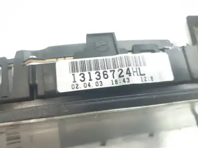 Peça sobressalente para automóvel em segunda mão quadrante por opel signum elegance referências oem iam 13136724hl  