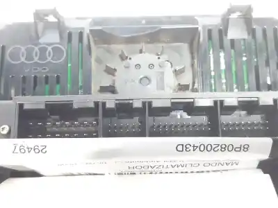 Peça sobressalente para automóvel em segunda mão comando de sofagem (chauffage / ar condicionado) por audi a3 (8p1) 2.0 tdi 16v referências oem iam 8p0820043d  