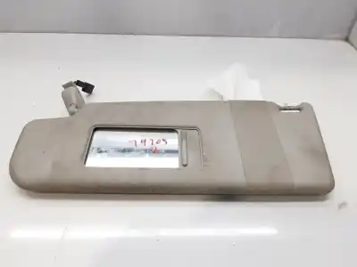 Second-hand car spare part left sunshade for skoda superb (3u4) classic oem iam references 3b0857551a