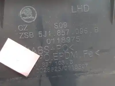 Автозапчастина б/у бардачок для skoda fabia combi (5j5) ambition посилання на oem iam 5j1857096b  