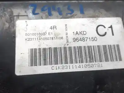 Tweedehands auto-onderdeel ecu motorcontroller voor daewoo tacuma se oem iam-referenties 96487150  