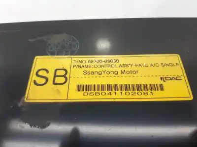 Автозапчасти б/у климат-контроль за ssangyong rexton rx 270 full ссылки oem iam 6870008030