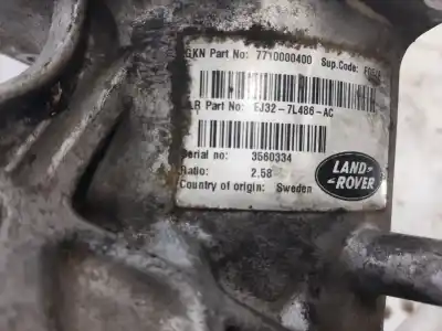 Second-hand car spare part front differential for land rover evoque se oem iam references ej327l486ac  