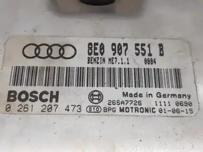 Автозапчасти б/у блок управления двигателем за audi a4 b6 avant (8e5) 3.0 ссылки oem iam 8e0907551b