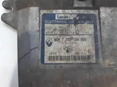 Second-hand car spare part ecu engine control for renault kangoo (f/kc0) alize 64 cv / 47 kw oem iam references 7700104956  