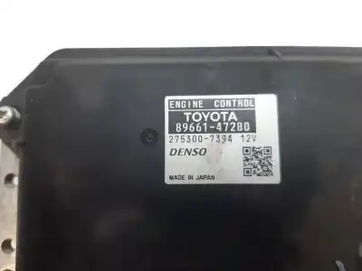 Автозапчастина б/у ебу контролер двигуна для toyota prius (nhw30) plug-in hybrid advance посилання на oem iam 8966147280