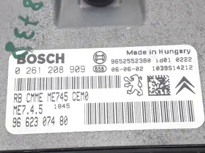 Автозапчастина б/у ЕБУ КОНТРОЛЕР ДВИГУНА для PEUGEOT 307 CC (S2)  Посилання на OEM IAM 9662307480  