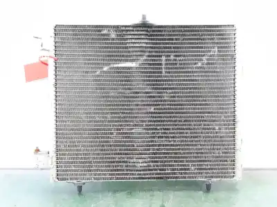Peça sobressalente para automóvel em segunda mão condensador / radiador de ar condicionado por citroen c3 pluriel (hb_) 1.4 hdi referências oem iam 6455jf