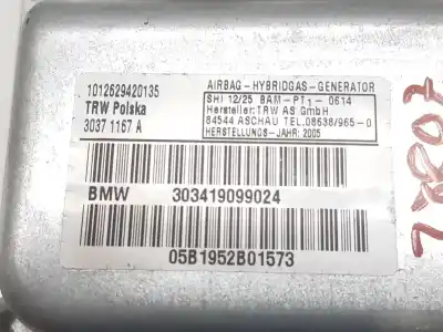 Peça sobressalente para automóvel em segunda mão airbag frontal lado esquerdo por bmw x3 (e83) 2.0d referências oem iam 303419099024
