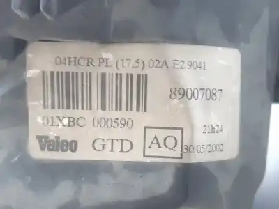 Gebrauchtes Autoersatzteil linker scheinwerfer zum mg rover mg zr 100 d oem-iam-referenzen 01xbc000590