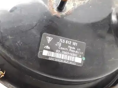 Автозапчастина б/у гальмівний серво для porsche cayenne (9pa) s 4.5 посилання на oem iam 7l5612101  