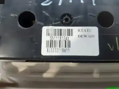 Peça sobressalente para automóvel em segunda mão comando de sofagem (chauffage / ar condicionado)  por dodge journey sxt referências oem iam 55111812ad  