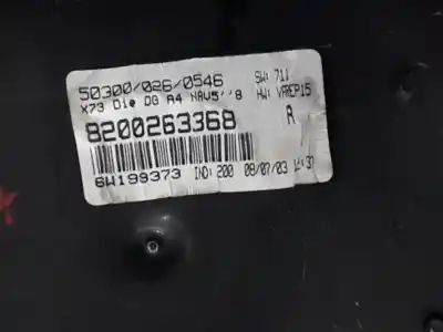 Автозапчасти б/у приборная доска за renault vel satis (bj0) privilege ссылки oem iam 8200263368  