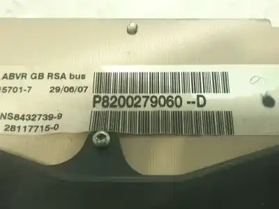 Second-hand car spare part DASHBOARD for NISSAN PRIMASTAR (X..)  OEM IAM references P8200279060D  