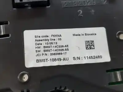 Peça sobressalente para automóvel em segunda mão quadrante por ford focus lim. (cb8) trend referências oem iam bm5t10849au  