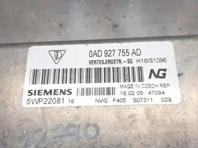 Second-hand car spare part electronic module for porsche cayenne (9pa) s 4.5 oem iam references 0ad927755ad  
