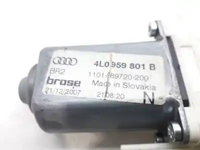 Автозапчасти б/у мотор переднего левого стекла за audi q7 (4l) v6 3.0 tdi (176kw) ambiente ссылки oem iam 4l0959801b