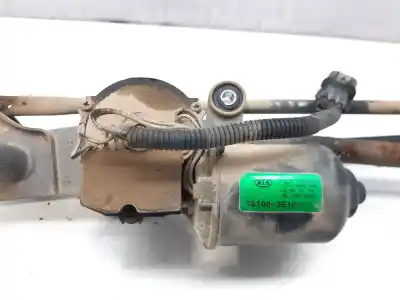 Peça sobressalente para automóvel em segunda mão motor do limpa para brisas por kia sorento (bl) (2002->) 2.5 crdi referências oem iam 981003e100