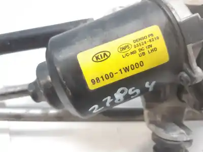 Tweedehands auto-onderdeel ruitenwissermotor voor voor kia rio (yb) concept oem iam-referenties 981001w000