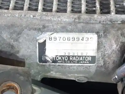 Second-hand car spare part intercooler for opel monterey ltd oem iam references 8970899433  