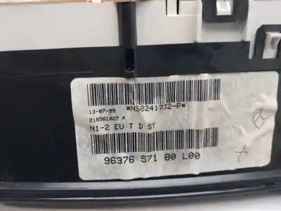 Pièce détachée automobile d'occasion COMPTEUR DE VITESSE TABLEAU DE BORD pour CITROEN XANTIA BERLINA  Références OEM IAM 9637657180  