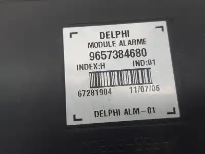 Peça sobressalente para automóvel em segunda mão módulo eletrônico por citroen c2 (jm_) 1.6 vts referências oem iam 9657384680  