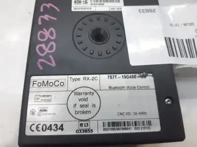 Second-hand car spare part electronic module for ford s-max (ca1) trend oem iam references 7s7t19g488de  