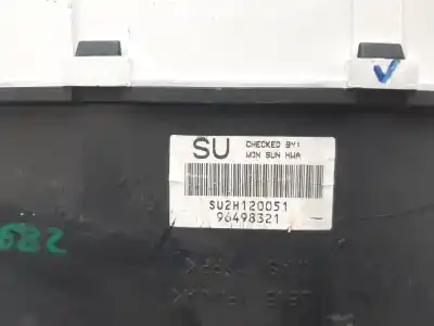 Peça sobressalente para automóvel em segunda mão QUADRANTE por DAEWOO TACUMA  Referências OEM IAM 96498321  