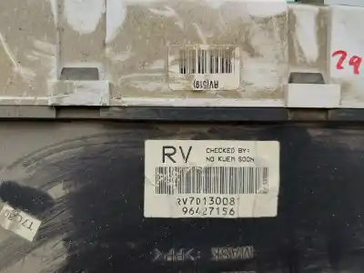 Peça sobressalente para automóvel em segunda mão quadrante por chevrolet tacuma sx referências oem iam 96427156  