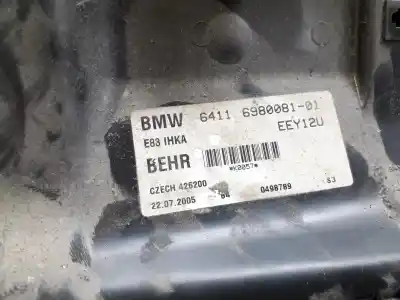 Second-hand car spare part full normal heating for bmw x3 (e83) 2.0d oem iam references 64118372792  