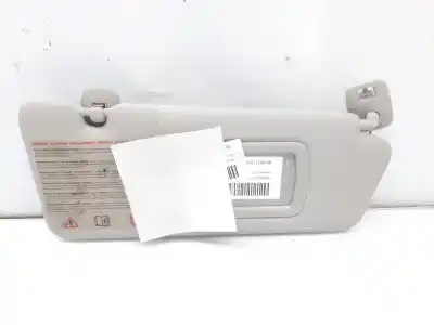 Second-hand car spare part right sunshade for renault fluence expression oem iam references 964001721r  