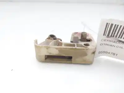 Peça sobressalente para automóvel em segunda mão FECHADURA DA PORTA DIANTEIRA DIREITA por CITROEN C15  Referências OEM IAM 95594781  