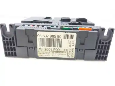 Peça sobressalente para automóvel em segunda mão centralina bsi por citroen c4 berlina lx referências oem iam 9663798580